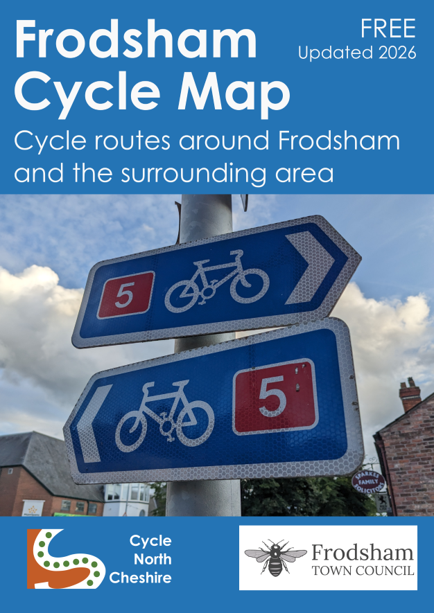 Frodsham Cycle Map 2026 (cover)